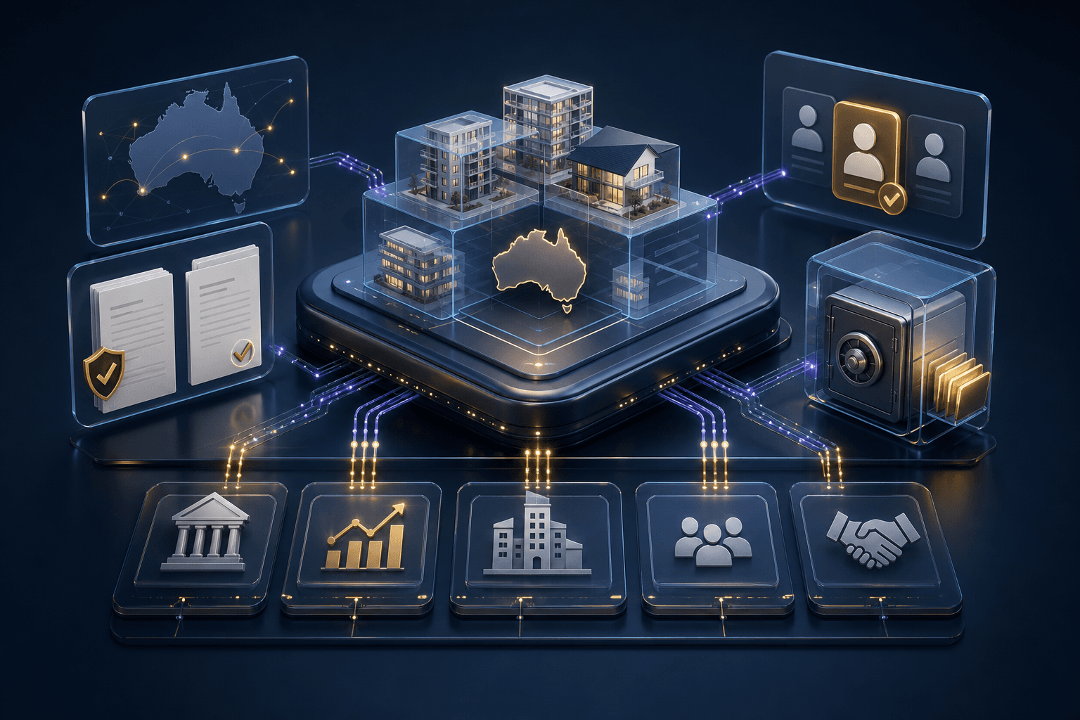 PropGate regulated property tokenisation platform visual